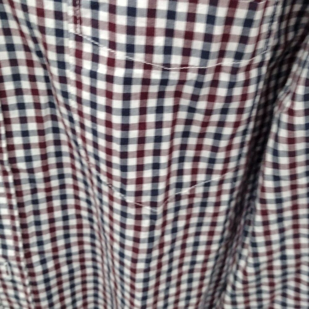 PRINCE & FOX Men’s Button Down Shirt XL Checkered Long Sleeve Casual Classic Fit - Picture 3 of 9